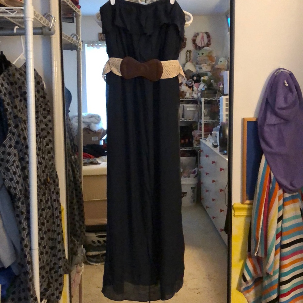 Strapless Maxi Dress